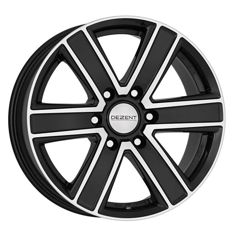 Dezent TJ dark 8.00x16 6x139.7 ET 35 - felgi aluminiowe (kolor Czarny)