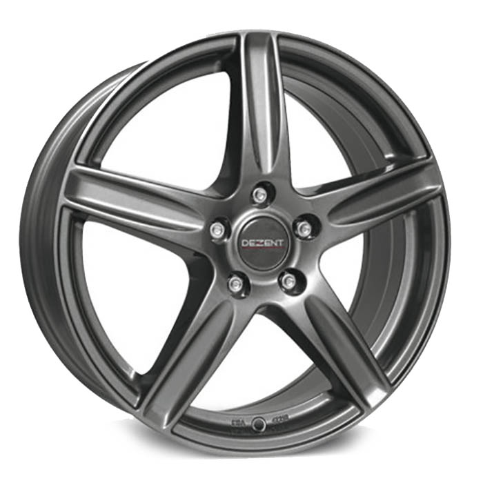 DEZENT L dark 6.00x15 5x112.0 ET 48 - felgi aluminiowe (kolor Antracytowy)