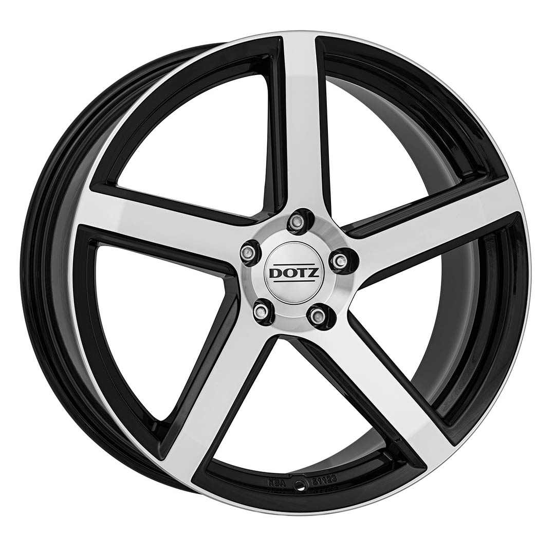 Dotz CP5 dark 8.00x17 5x112.0 ET 35 - felgi aluminiowe (kolor Czarny)
