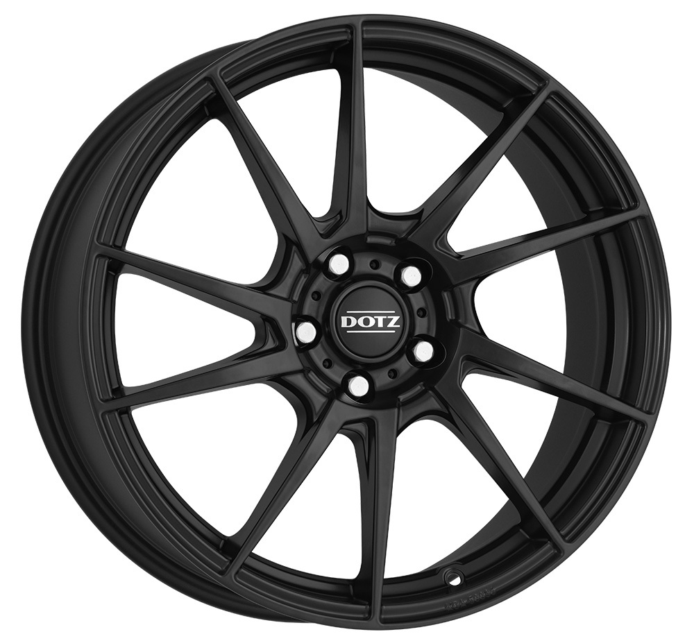 Dotz Kendo dark 7.00x17 4x108.0 ET 25 - felgi aluminiowe (kolor Czarny)