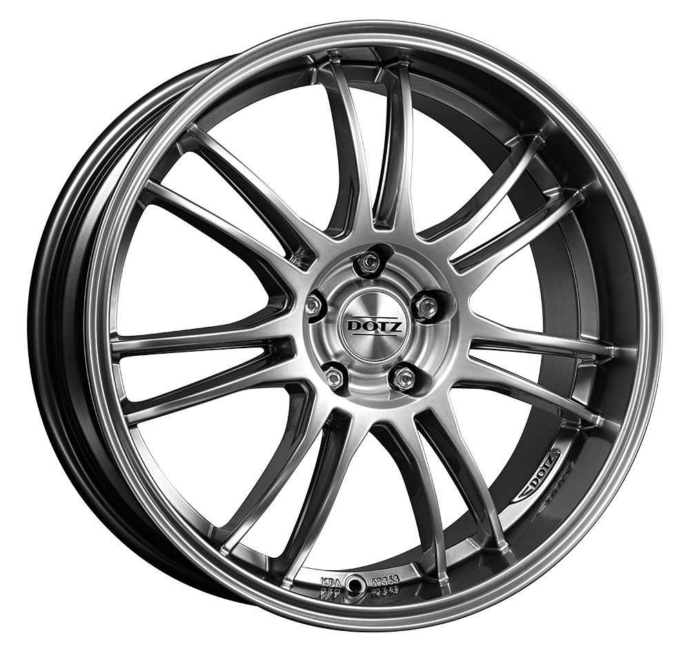 Dotz Shift shine 7.00x17 4x100.0 ET 35 - felgi aluminiowe (kolor Srebrny)