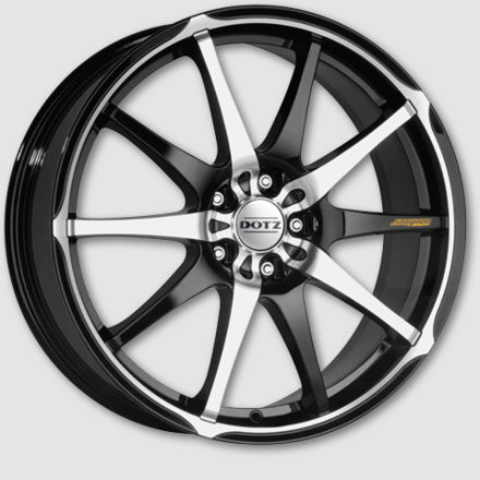 Dotz Shuriken 7.00x16 5x112.0 ET 50 - felgi aluminiowe (kolor Czarny)