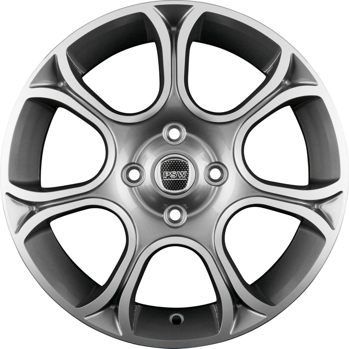 PSW Powerful Wheels MELBOURNE 6.00x15 4x100.0 ET 43 - felgi aluminiowe (kolor Grafitowy)