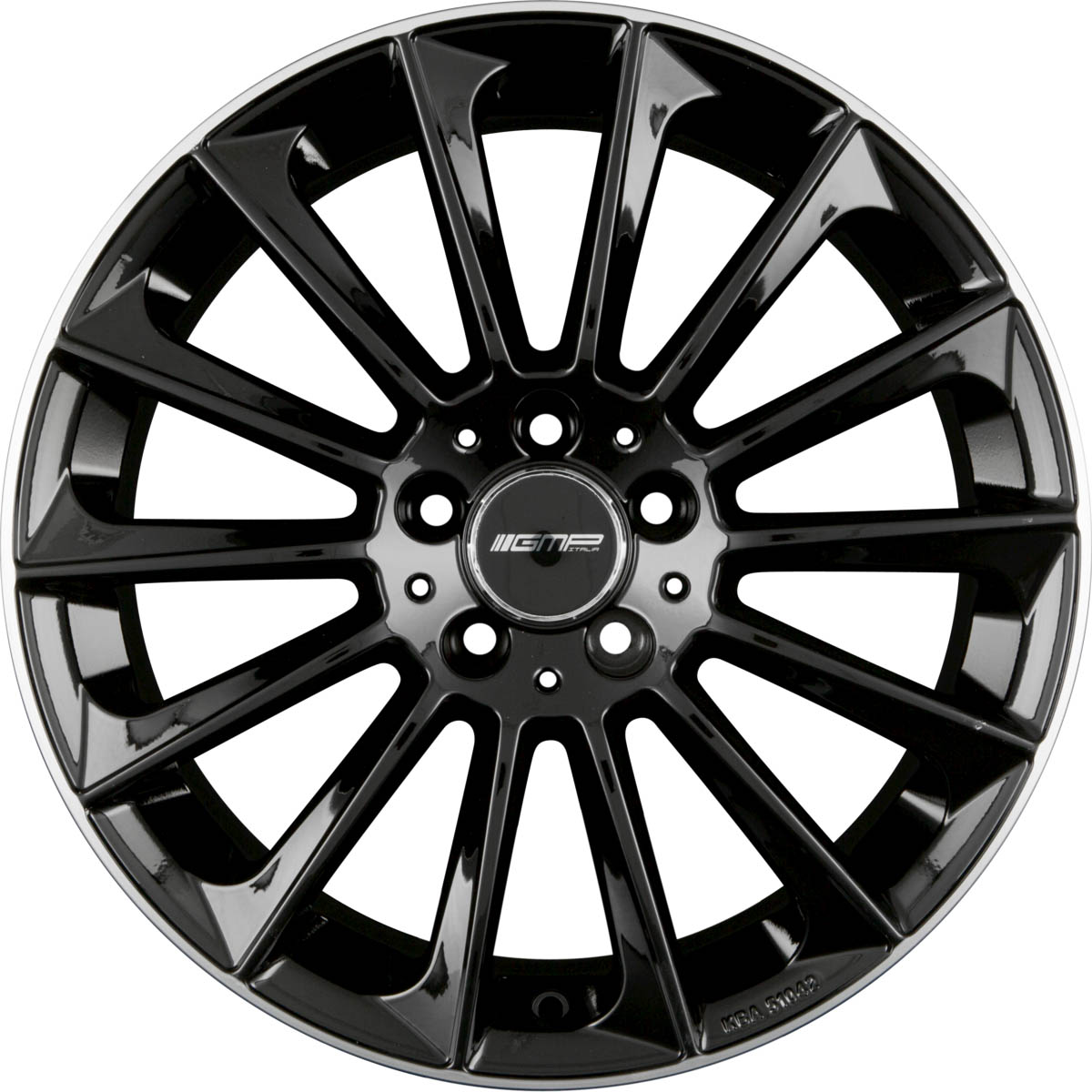 GMP Italia STELLAR 10.00x22 5x130.0 ET 50 - felgi aluminiowe (kolor Czarny)