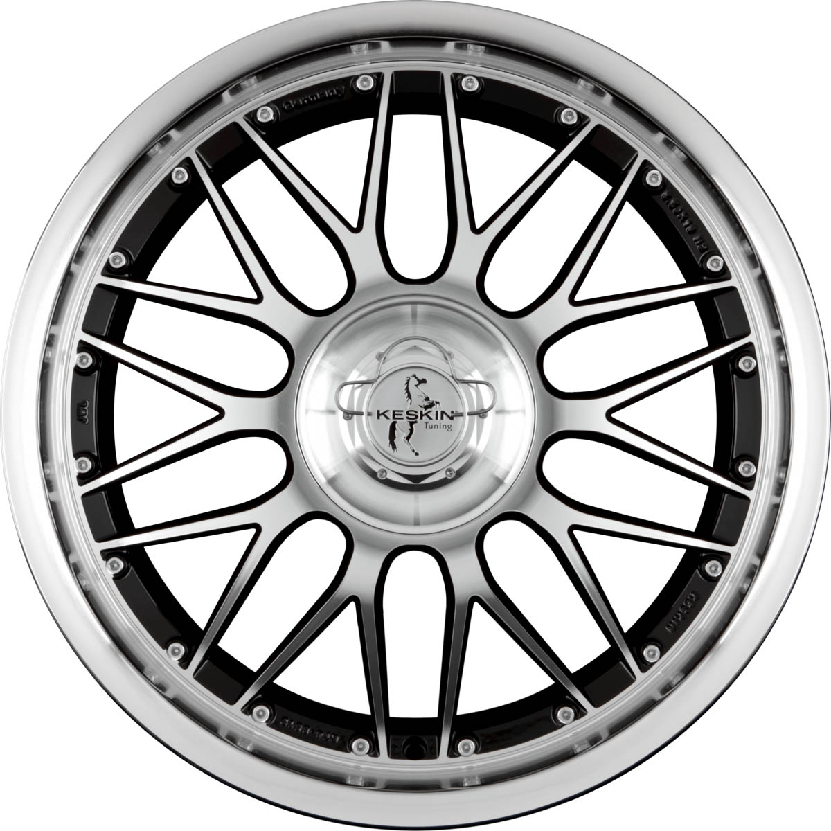 KESKIN KT 4 New Racer 9.50x19 5x100.0 ET 30 - felgi aluminiowe (kolor Czarny)