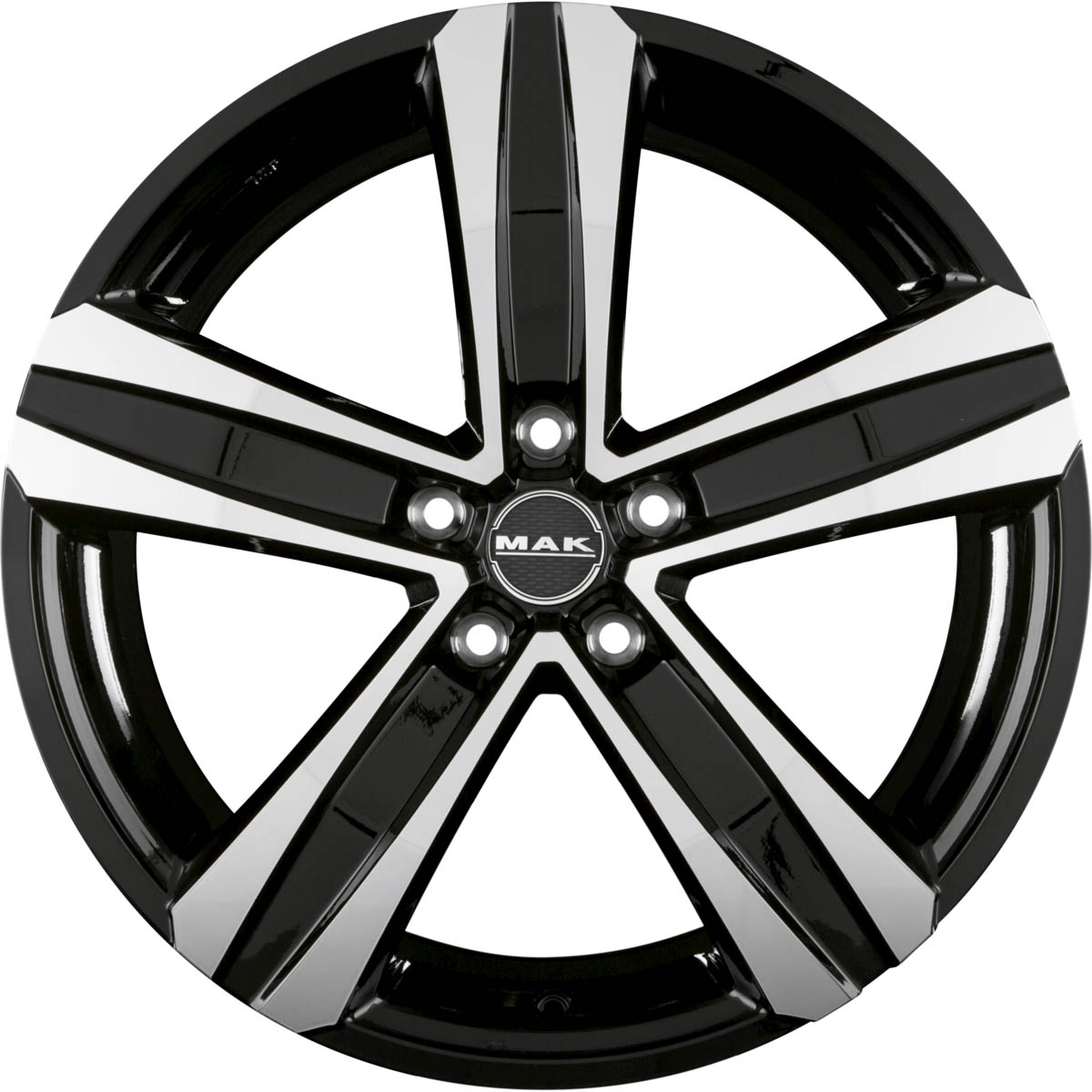MAK STONE 5 7.50x18 5x114.3 ET 38 - felgi aluminiowe (kolor Czarny)