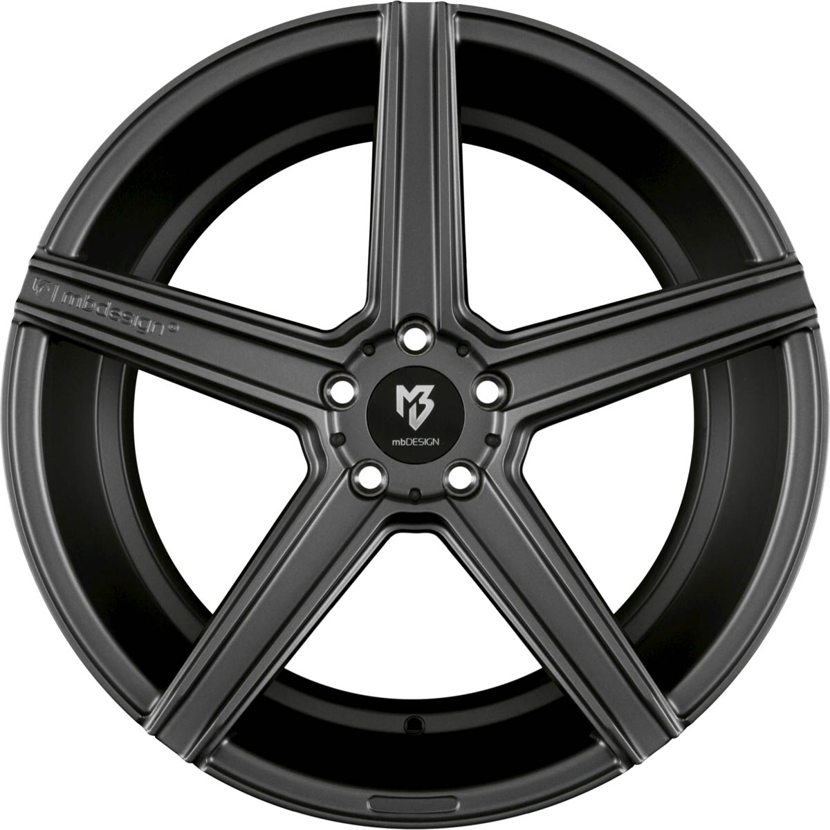 MB-DESIGN KV1 9.00x20 5x120.0 ET 27 - felgi aluminiowe (kolor Szary)