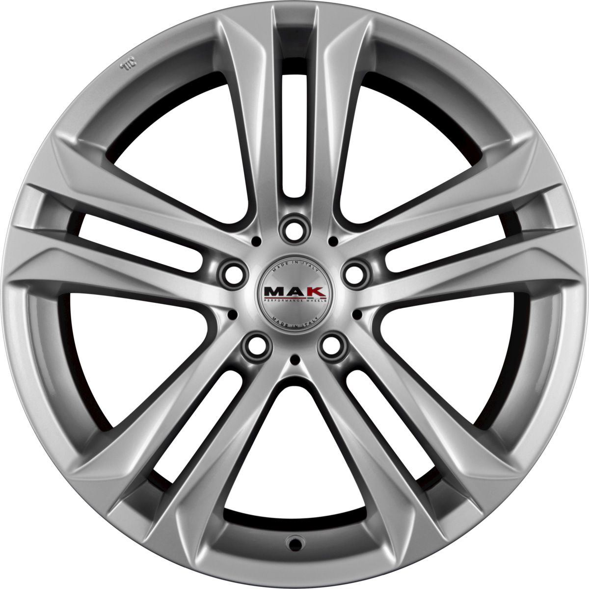 MAK BIMMER 8.00x17 5x120.0 ET 30 - felgi aluminiowe (kolor Srebrny)