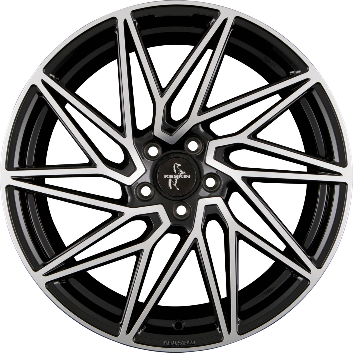 KESKIN KT20 FUTURE 8.50x19 5x100.0 ET 30 - felgi aluminiowe (kolor Czarny)