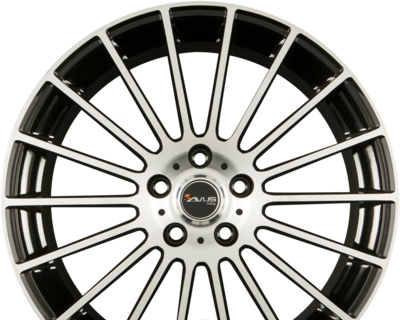 AVUS Racing AC-M03 6.50x16 4x108.0 ET 25 - felgi aluminiowe (kolor Czarny)