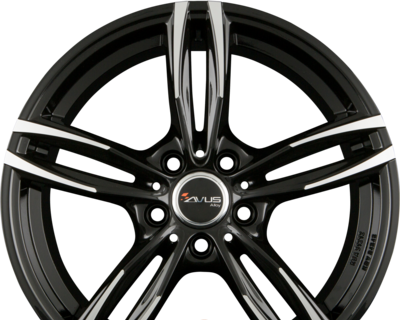AVUS Racing AF15 8.00x18 5x112.0 ET 45 - felgi aluminiowe (kolor Czarny)