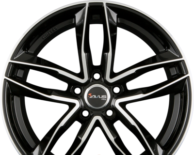 AVUS Racing AF16 8.00x18 5x112.0 ET 25 - felgi aluminiowe (kolor Czarny)