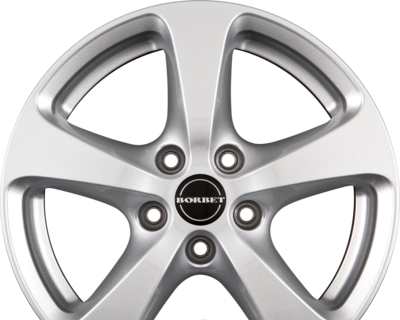 BORBET CC 7.00x16 5x108.0 ET 45 - felgi aluminiowe (kolor Srebrny)