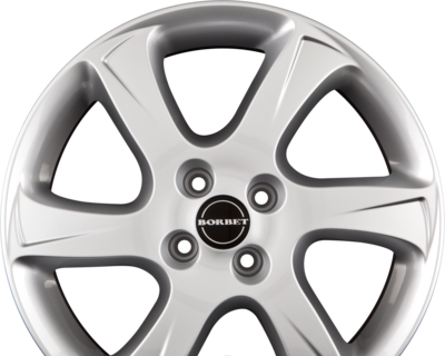 BORBET TC 6.00x15 5x114.3 ET 45 - felgi aluminiowe (kolor Srebrny)