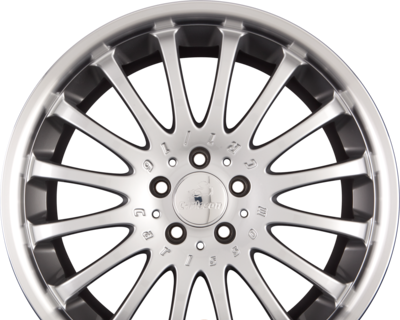CARLSSON 1/16 8.50x19 5x112.0 ET 40 - felgi aluminiowe (kolor Srebrny)