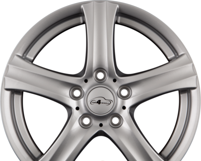 COM 4 WHEELS BILIX 5.00x14 5x100.0 ET 35 - felgi aluminiowe (kolor Srebrny)