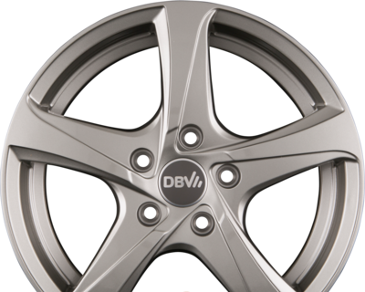 DBV 5SP 001 7.50x17 5x112.0 ET 48 - felgi aluminiowe (kolor Srebrny)