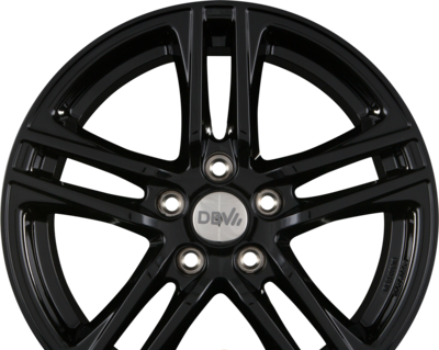 DBV MAURITIUS 7.00x16 5x112.0 ET 45 - felgi aluminiowe (kolor Czarny)