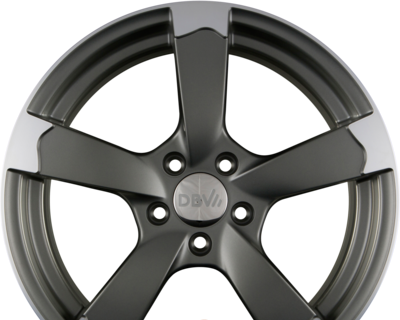 DBV TORINO II 8.00x18 5x112.0 ET 48 - felgi aluminiowe (kolor Antracytowy)