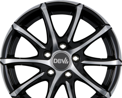 DBV TROPEZ 7.50x17 5x114.3 ET 38 - felgi aluminiowe (kolor Czarny)
