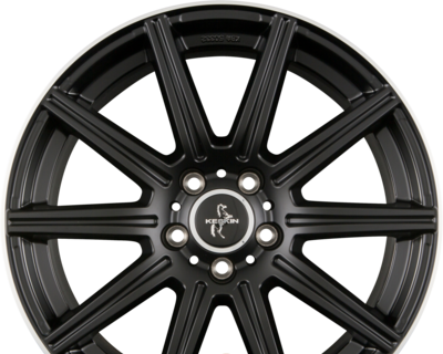 KESKIN KT16 DYNAMIC 8.50x19 5x112.0 ET 30 - felgi aluminiowe (kolor Czarny)