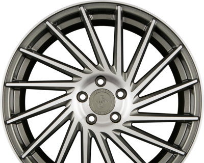 KESKIN KT17 HURRICANE 8.00x18 5x108.0 ET 45 - felgi aluminiowe (kolor Szary)