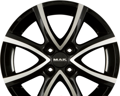 MAK ANTIBES 4 7.00x17 4x100.0 ET 45 - felgi aluminiowe (kolor Czarny)