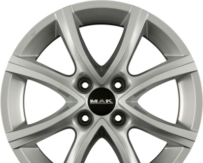 MAK ANTIBES 4 6.50x15 4x108.0 ET 25 - felgi aluminiowe (kolor Srebrny)