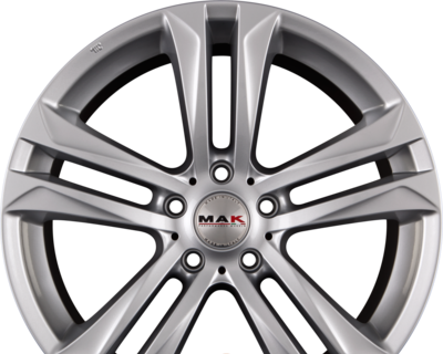 MAK BIMMER 9.50x19 5x120.0 ET 45 - felgi aluminiowe (kolor Srebrny)