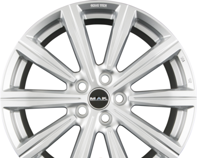 MAK BIRMINGHAM 8.00x19 5x120.0 ET 38 - felgi aluminiowe (kolor Srebrny)
