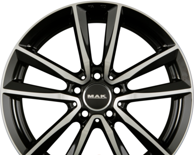 MAK BREMEN 8.00x18 5x112.0 ET 38 - felgi aluminiowe (kolor Czarny)