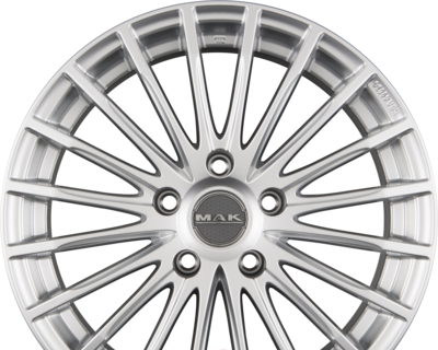 MAK FATALE 8.50x19 5x114.3 ET 35 - felgi aluminiowe (kolor Srebrny)