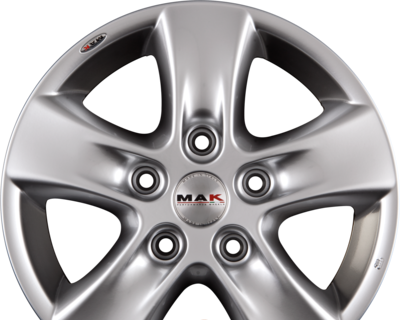 MAK HD! 6.50x16 5x120.0 ET 45 - felgi aluminiowe (kolor Srebrny)