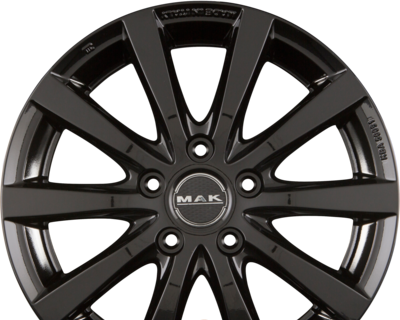 MAK IGUAN 4.50x15 4x100.0 ET 35 - felgi aluminiowe (kolor Czarny)