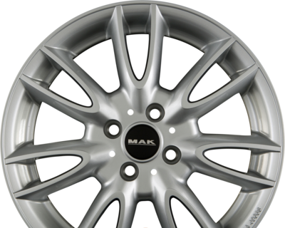 MAK JACKIE 7.00x17 5x120.0 ET 50 - felgi aluminiowe (kolor Srebrny)