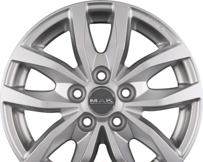 MAK LOAD 5 6.50x16 5x160.0 ET 60 - felgi aluminiowe (kolor Srebrny)