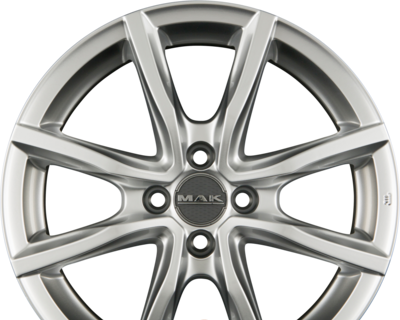 MAK MILANO 4 7.00x17 4x100.0 ET 35 - felgi aluminiowe (kolor Srebrny)