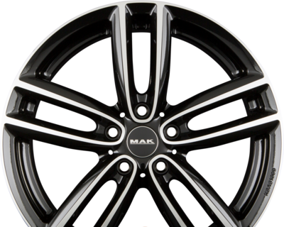 MAK OXFORD 7.50x18 5x120.0 ET 52 - felgi aluminiowe (kolor Czarny)