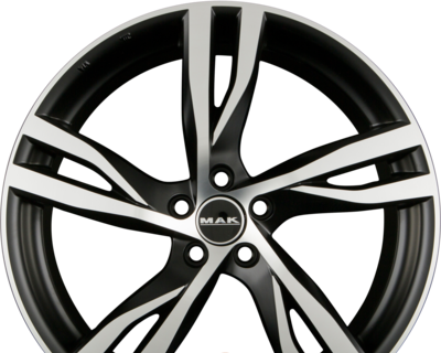 MAK STOCKHOLM 9.00x20 5x108.0 ET 39 - felgi aluminiowe (kolor Czarny)