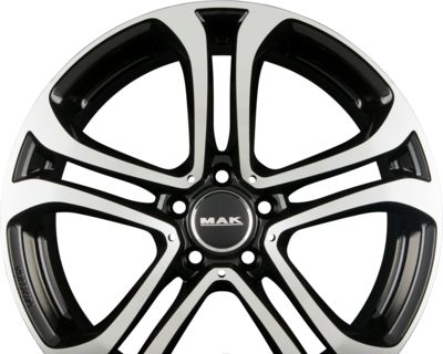 MAK STUTTGART 8.00x18 5x112.0 ET 48 - felgi aluminiowe (kolor Czarny)