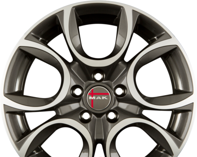 MAK TORINO 6.50x16 4x98.0 ET 35 - felgi aluminiowe (kolor Grafitowy)