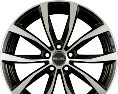 MAK WOLF 8.00x18 5x108.0 ET 50 - felgi aluminiowe (kolor Czarny)