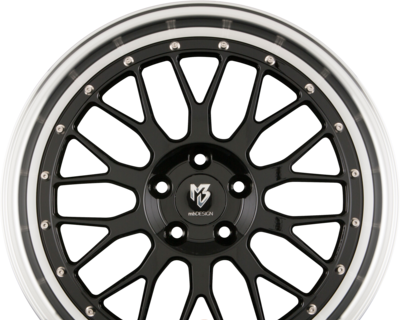 MB-DESIGN LV1 8.50x19 5x100.0 ET 35 - felgi aluminiowe (kolor Czarny)