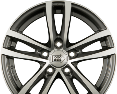 MILLE MIGLIA MM020 7.00x16 5x112.0 ET 48 - felgi aluminiowe (kolor Antracytowy)