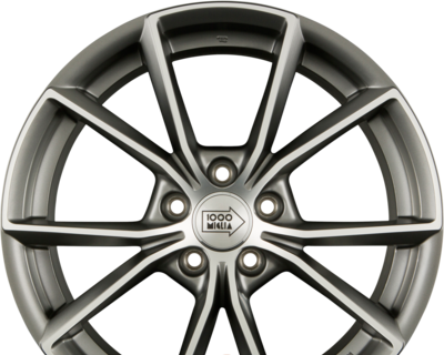 MILLE MIGLIA MM035 8.00x18 5x112.0 ET 31 - felgi aluminiowe (kolor Antracytowy)