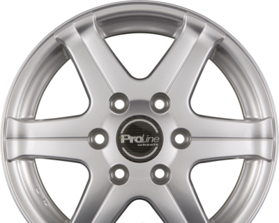 ProLine Wheels PV/T 6.50x16 5x120.0 ET 44 - felgi aluminiowe (kolor Srebrny)