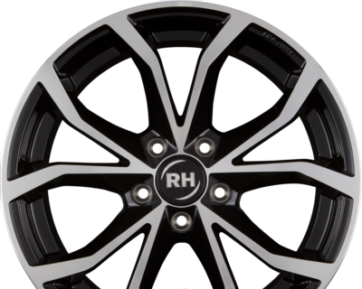 RH ALURAD DF ENERGY 8.00x18 5x108.0 ET 45 - felgi aluminiowe (kolor Czarny)