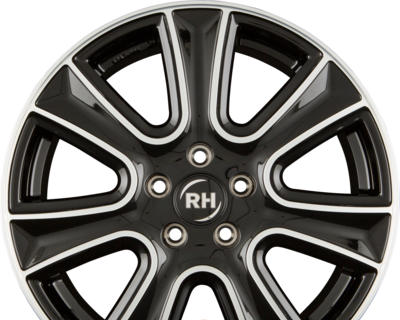 RH ALURAD NAJ II 10.00x22 5x127.0 ET 50 - felgi aluminiowe (kolor Czarny)