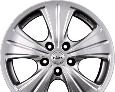 RIAL MODENA 7.50x17 5x100.0 ET 35 - felgi aluminiowe (kolor Srebrny)