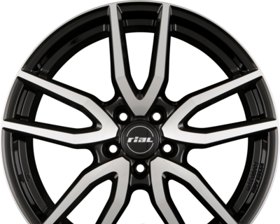RIAL TORINO 6.50x16 5x105.0 ET 40 - felgi aluminiowe (kolor Czarny)